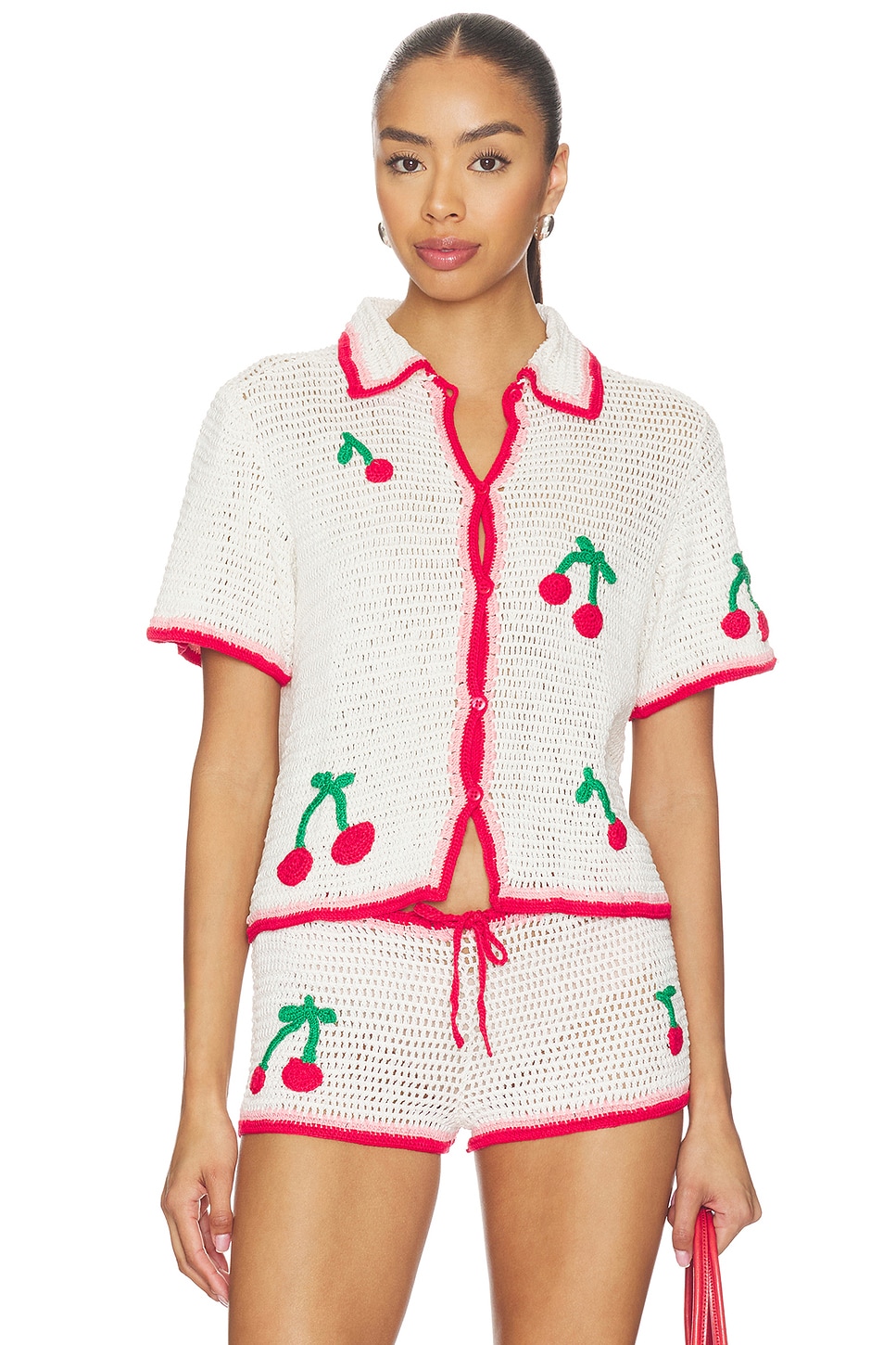 Ruby Crochet Shirt