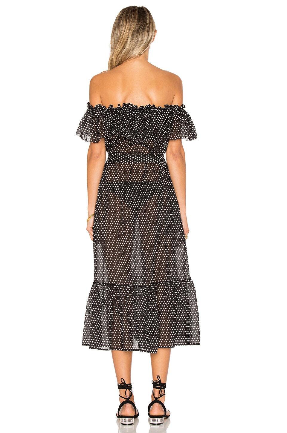 LISA MARIE FERNANDEZ MIRA BUTTON DOWN DRESS