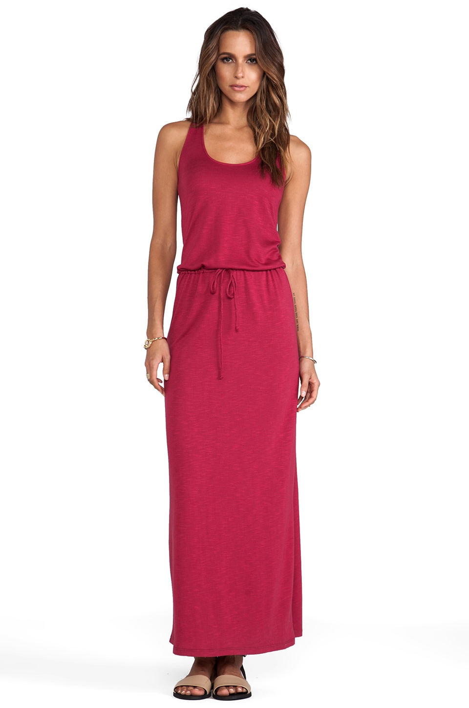 racerback maxi dress