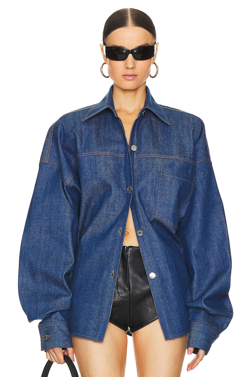 Oversized Button Down Shirt