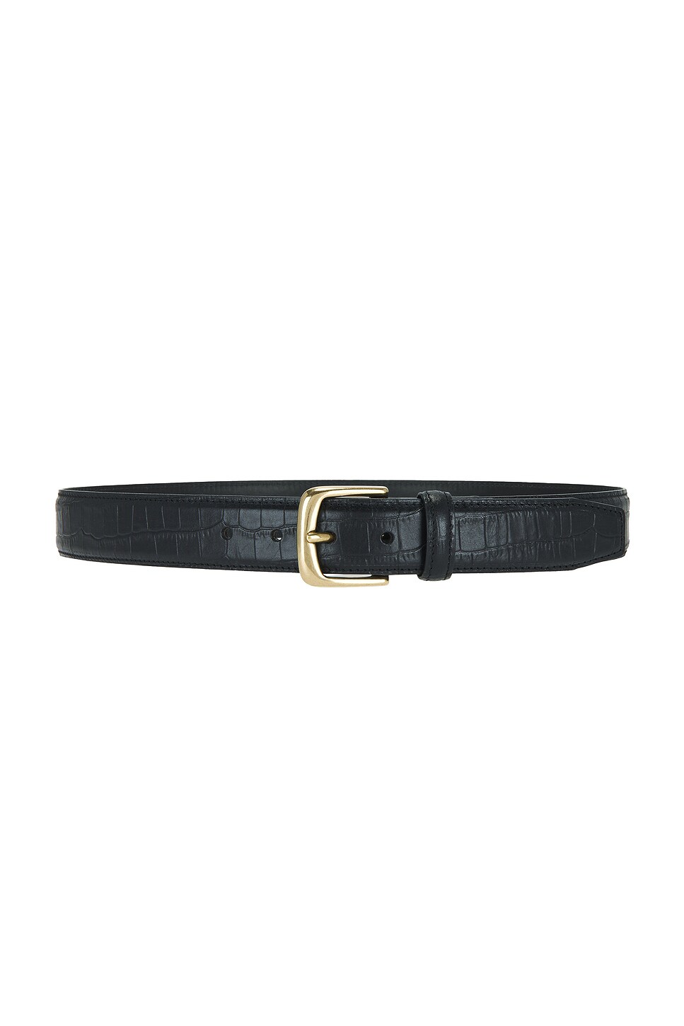 x REVOLVE Croco Black Belt