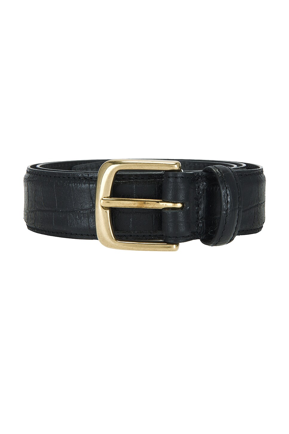 x REVOLVE Croco Black Belt