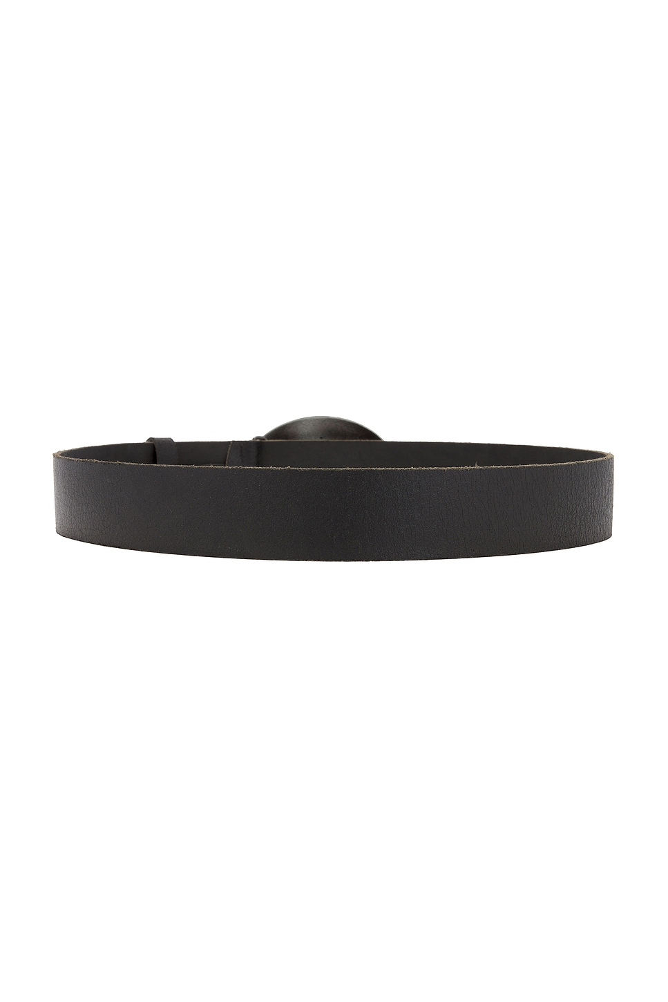 Metal Buckle Leather Belt - thumbnail 3