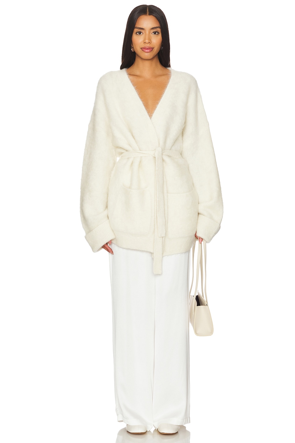LAMARQUE Balera Cardigan in Ivory | REVOLVE