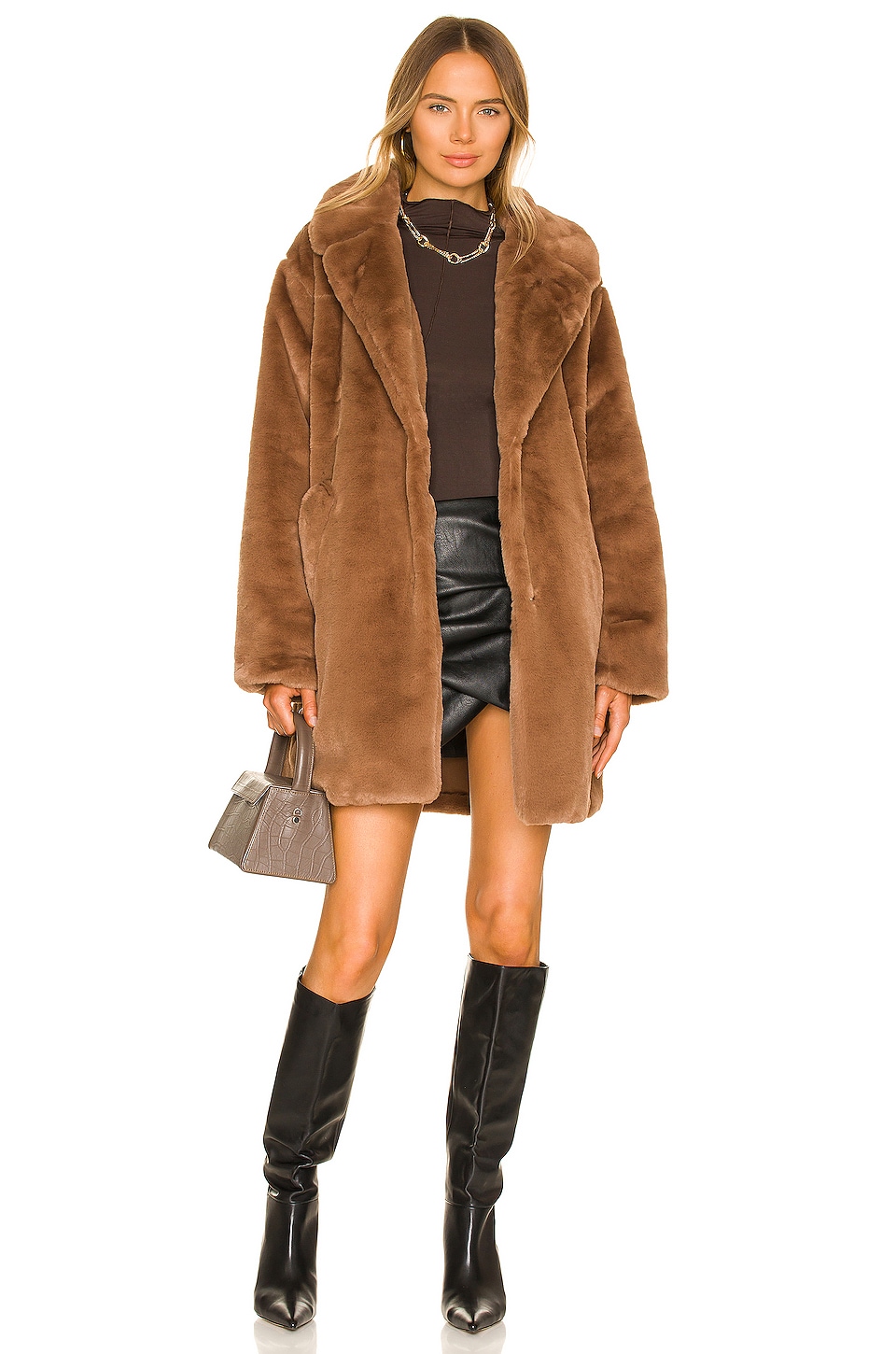 Lamarque Linnea Faux Fur Coat