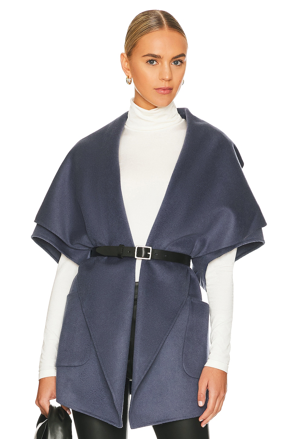 LAMARQUE Penelope Jacket in Smoked Blue | REVOLVE