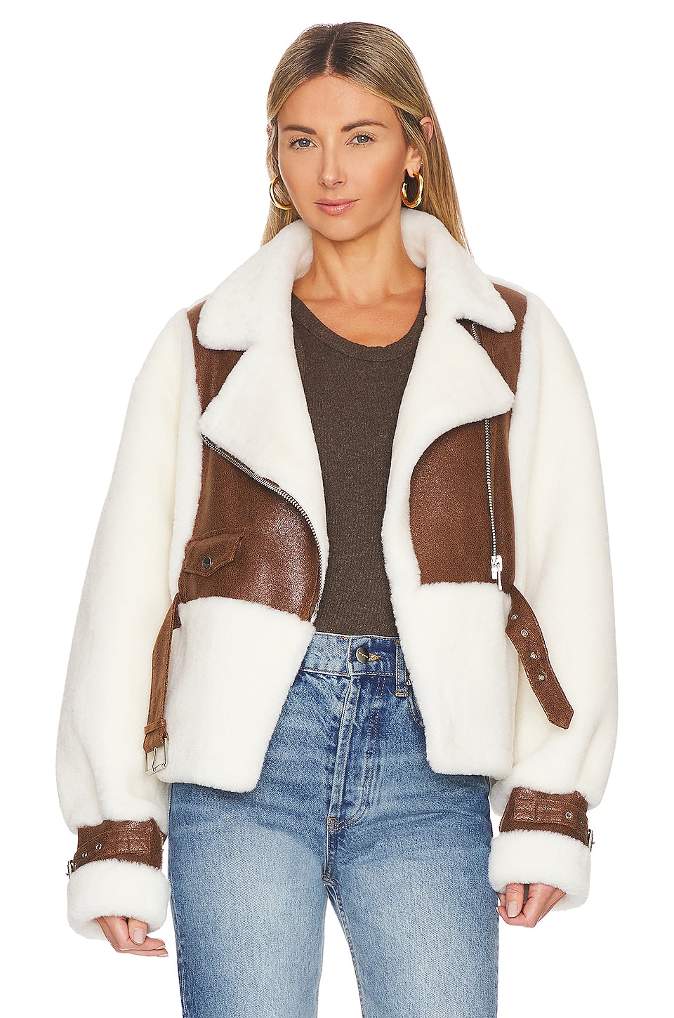 LAMARQUE Elody Jacket in Ivory | REVOLVE