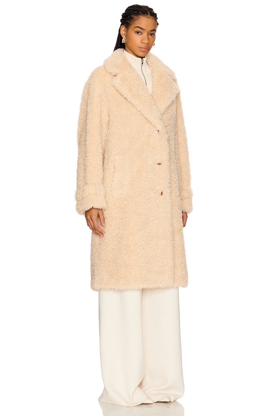 LAMARQUE Adina Faux Fur Coat thumbnail
