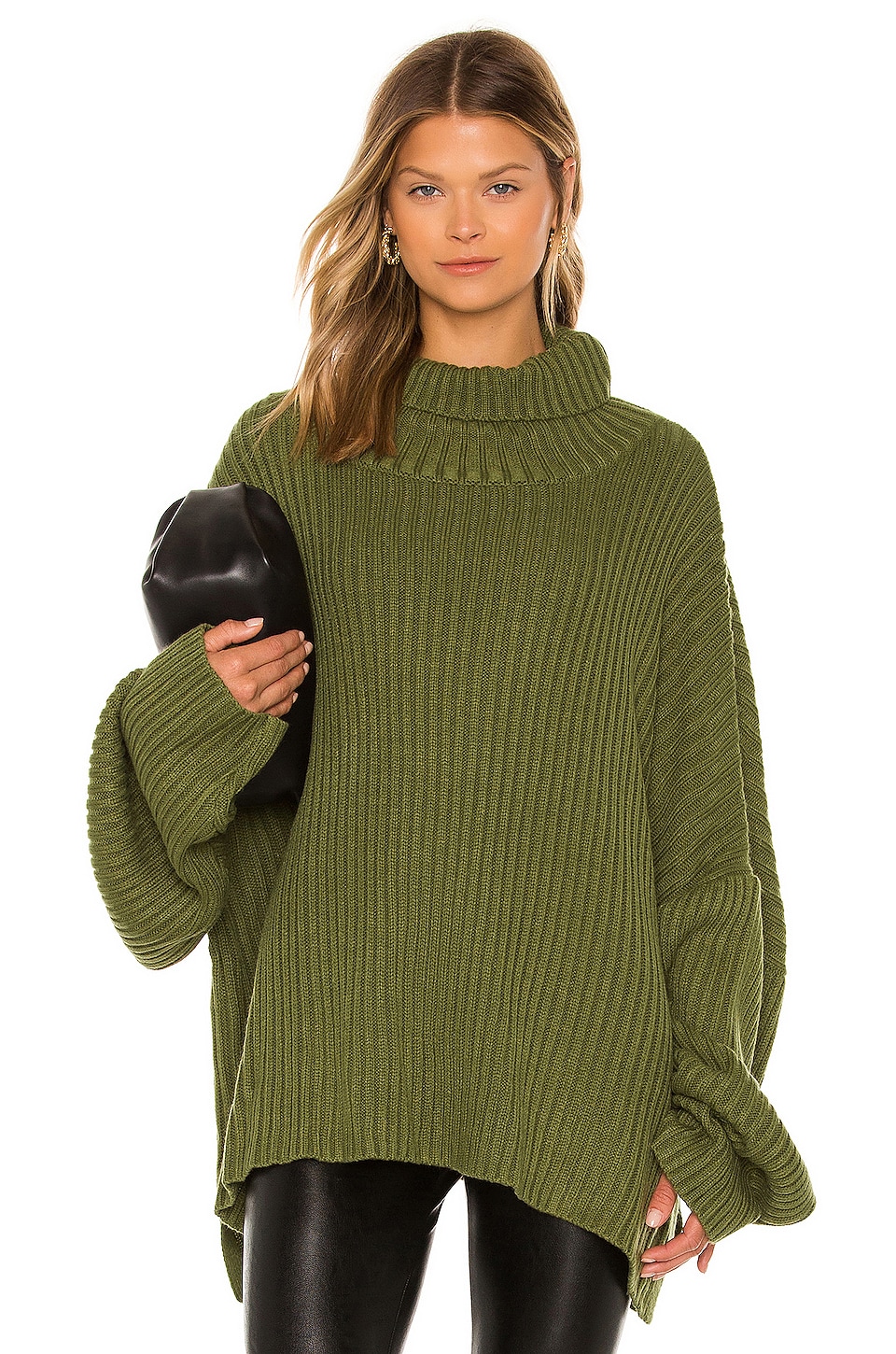 LBLC The Label Casey Sweater in Army | REVOLVE