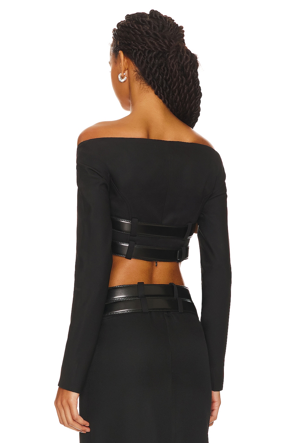 LADO BOKUCHAVA Cleavage Crop Top thumbnail