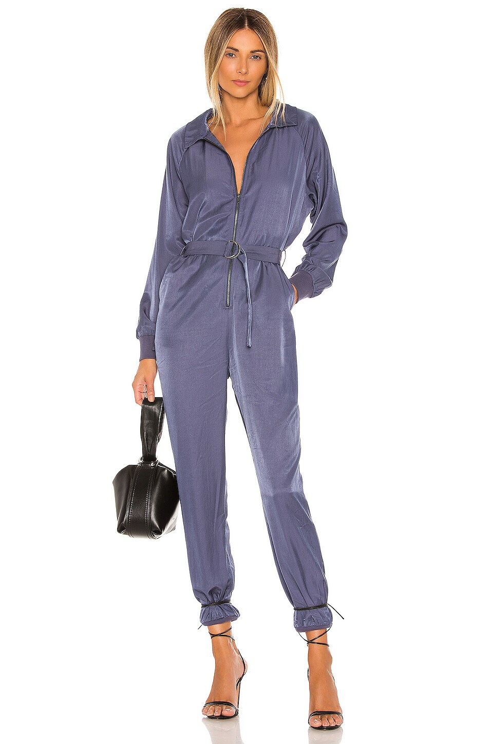 L'Academie Natalia Jumpsuit in Blue REVOLVE