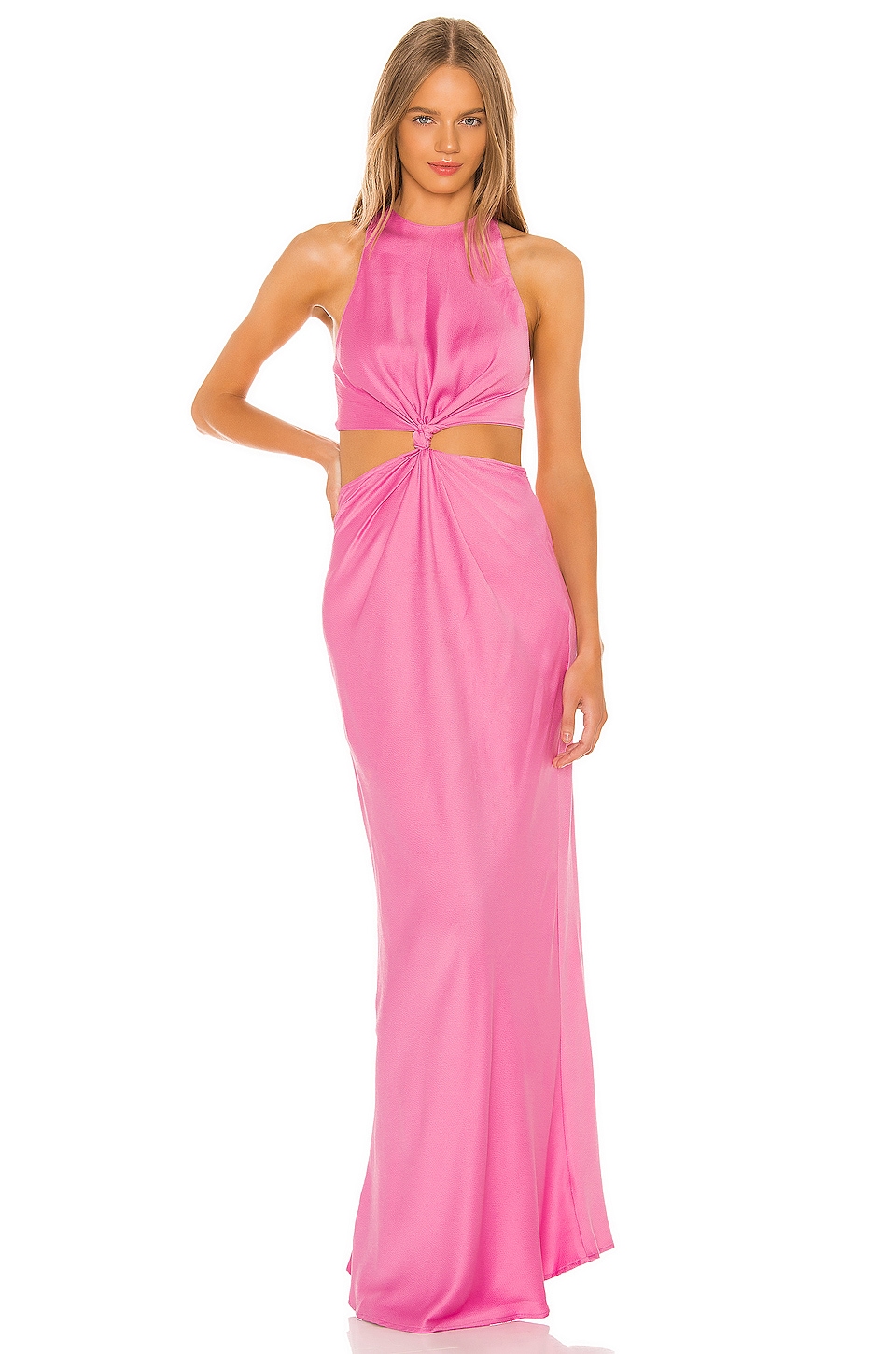 revolve pink maxi dress