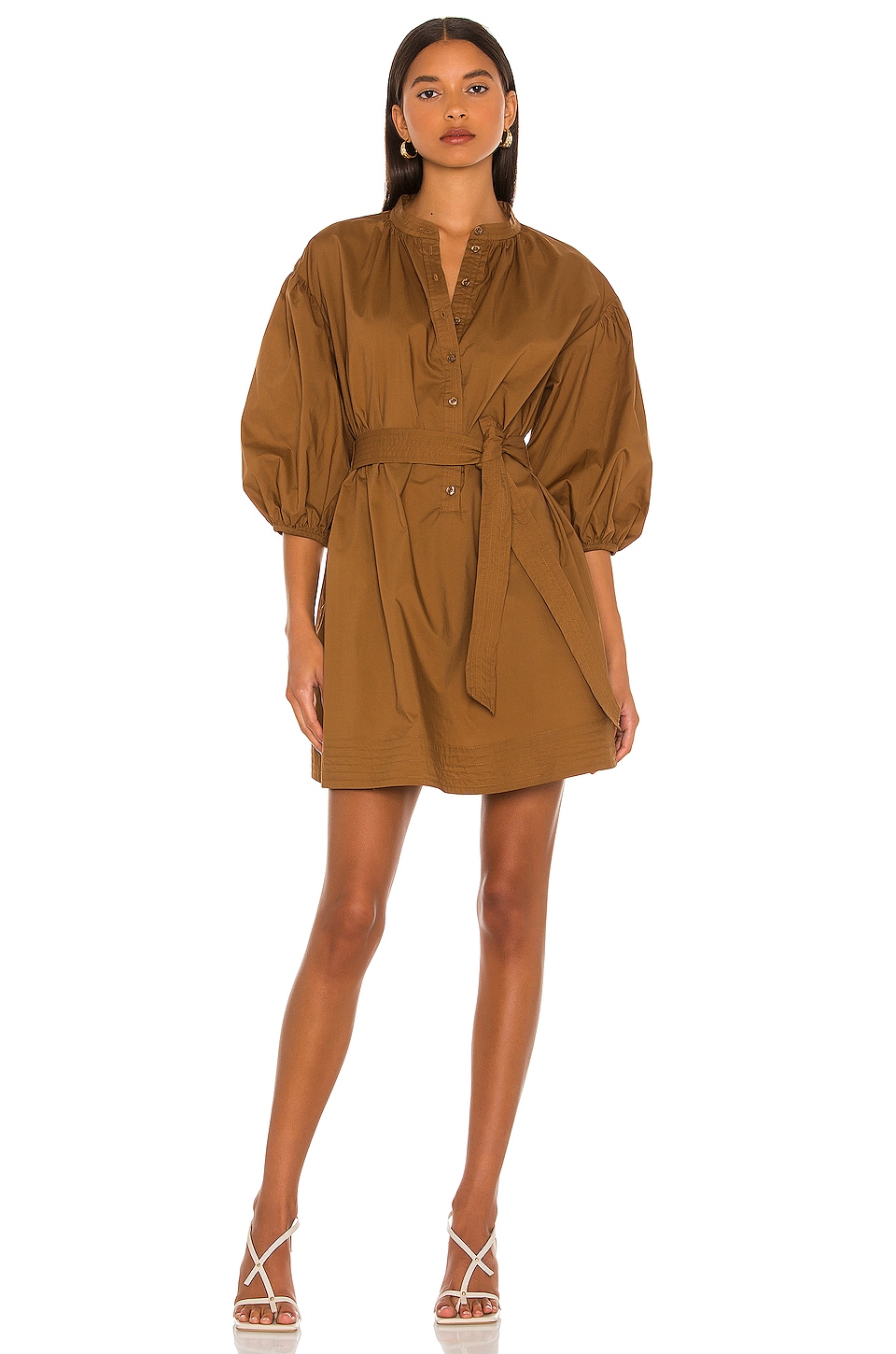 La Marie Nadia Dress Brown main image 0