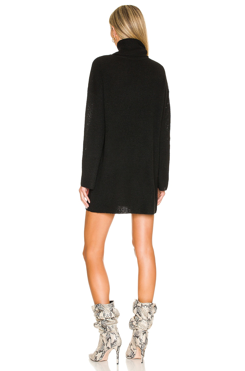L'Academie Sable Sweater Dress in Black | REVOLVE