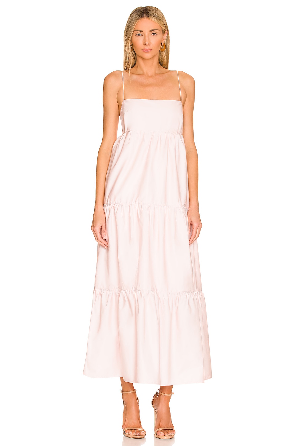 L Academie The Kiyama Maxi Dress In Petal Pink REVOLVE l-academie-the-kiyama-maxi-dress-in-petal-pink-revolve