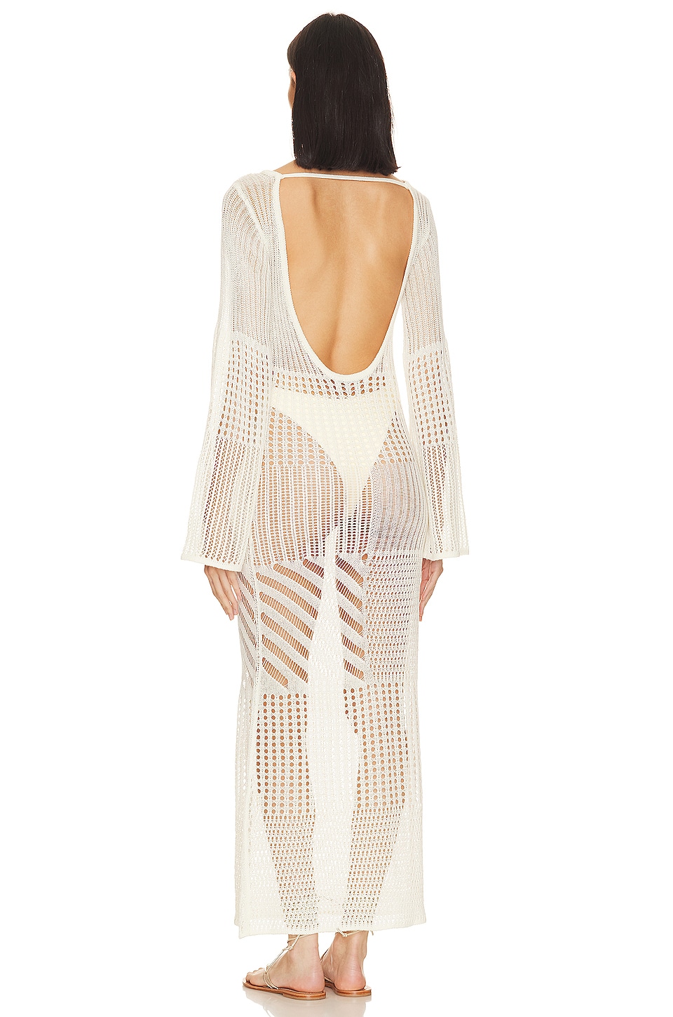 Evea Maxi Knit Dress - Thumbnail 3