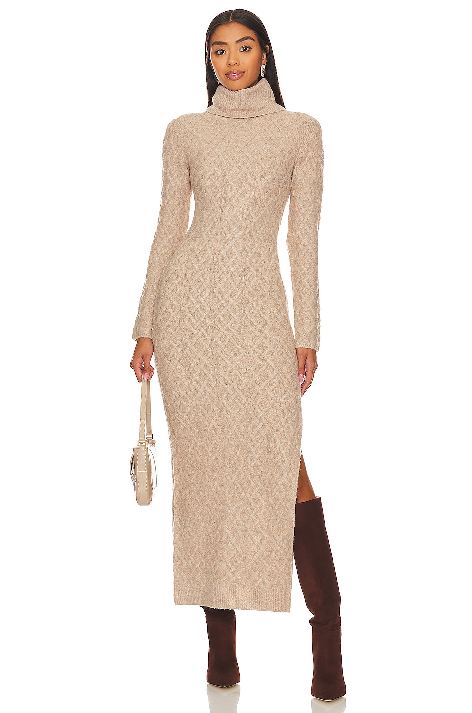 knitted sweater dress