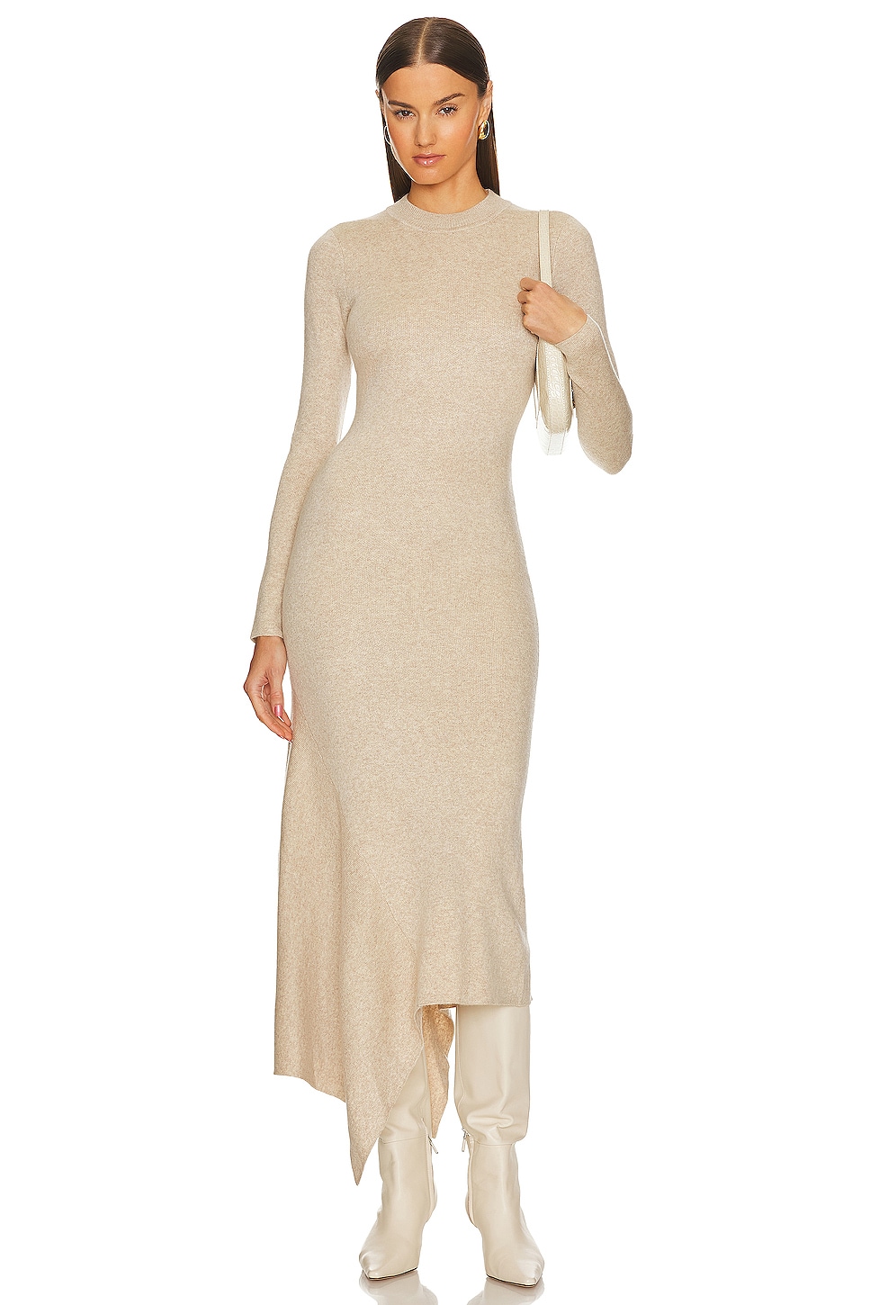 elliatt camo asymmetric satin cocktail dress Anna-Kaci Women's Ribbed Knit Sweater Dress with Asymmetrical Button D