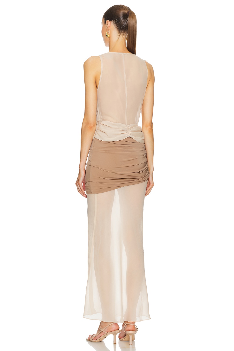 L'Academie by Marianna Marin Midi Dress thumbnail