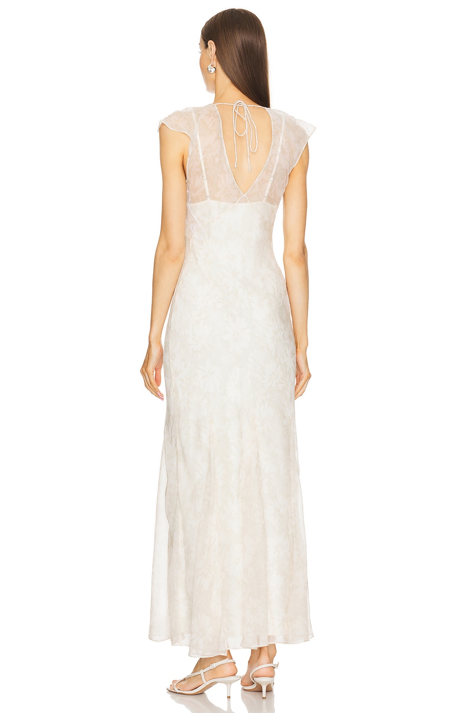 L'Academie by Marianna Capucine Silk Maxi Dress thumbnail