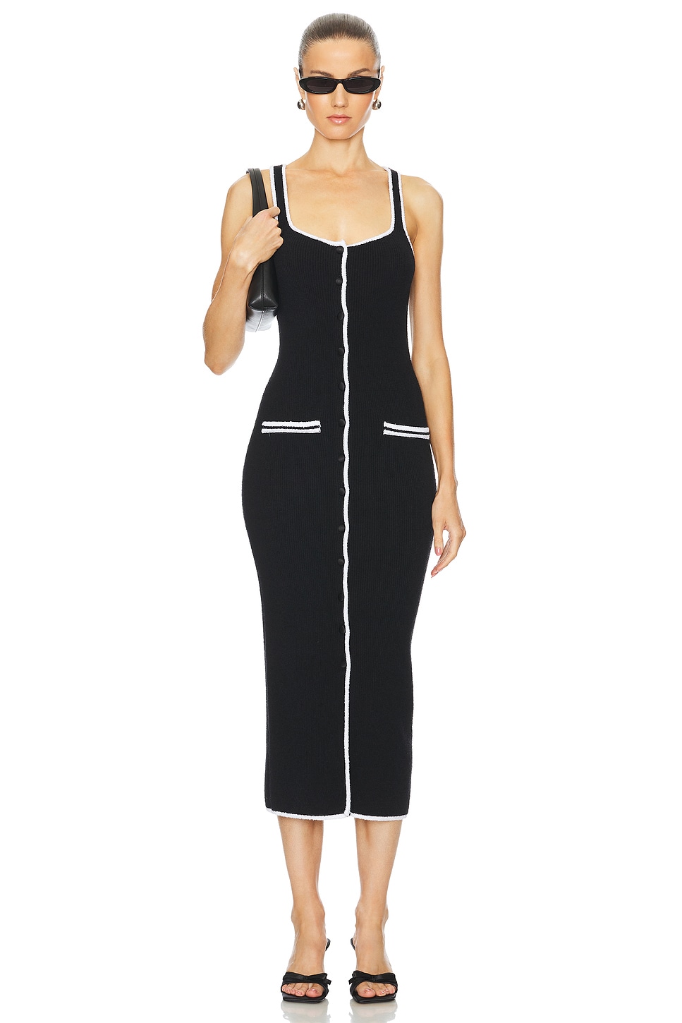 L'Academie by Marianna Havilah Midi Dress in Black | REVOLVE L'Academie by Marianna Havilah Midi Dress in Black | REVOLVE