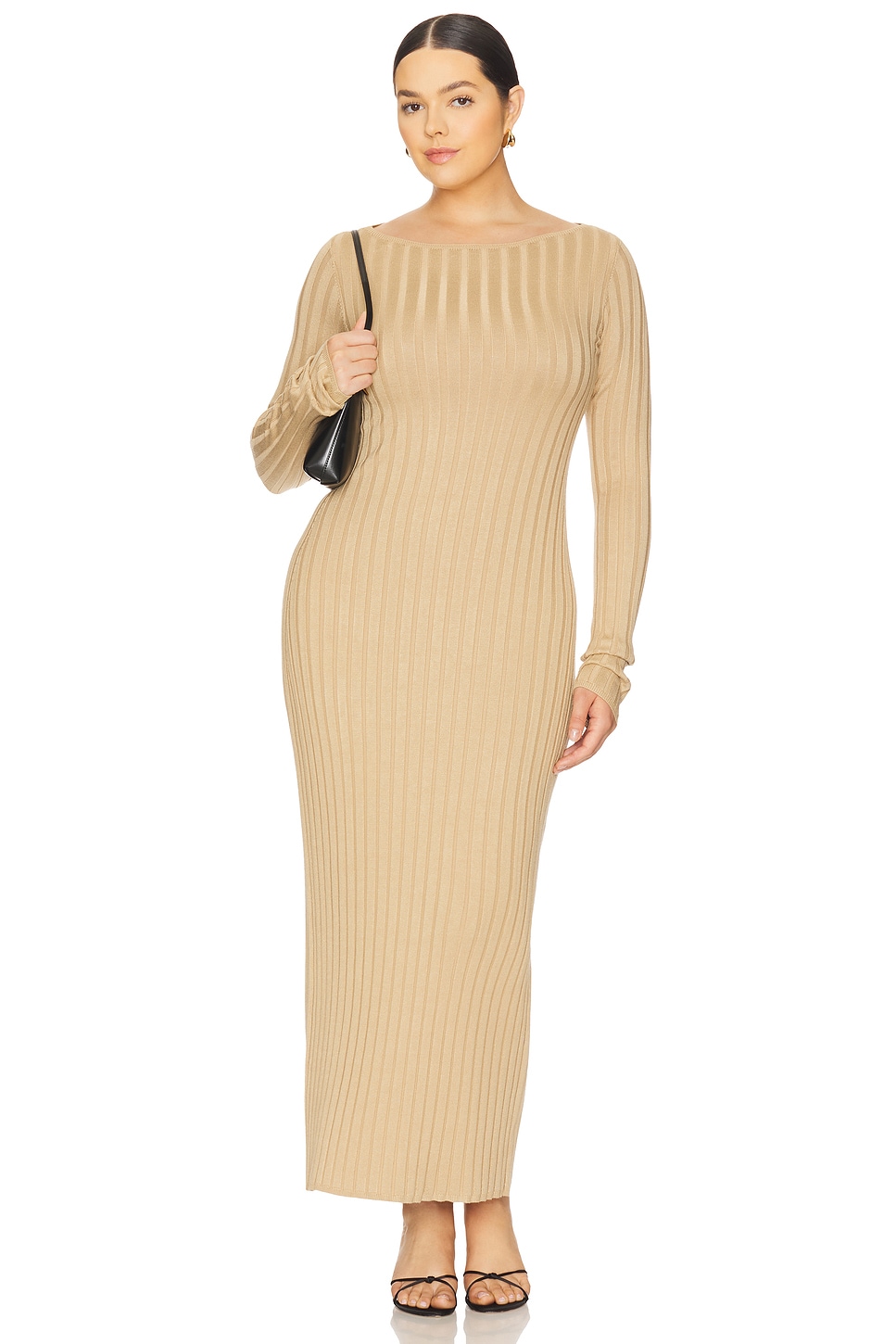 L'Academie by Marianna Kayce Midi Knit Dress thumbnail