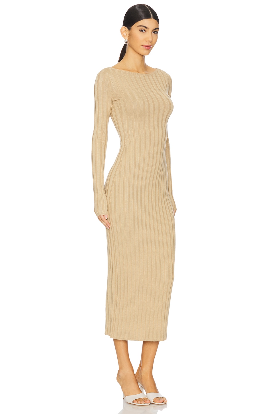 L'Academie by Marianna Kayce Midi Knit Dress thumbnail