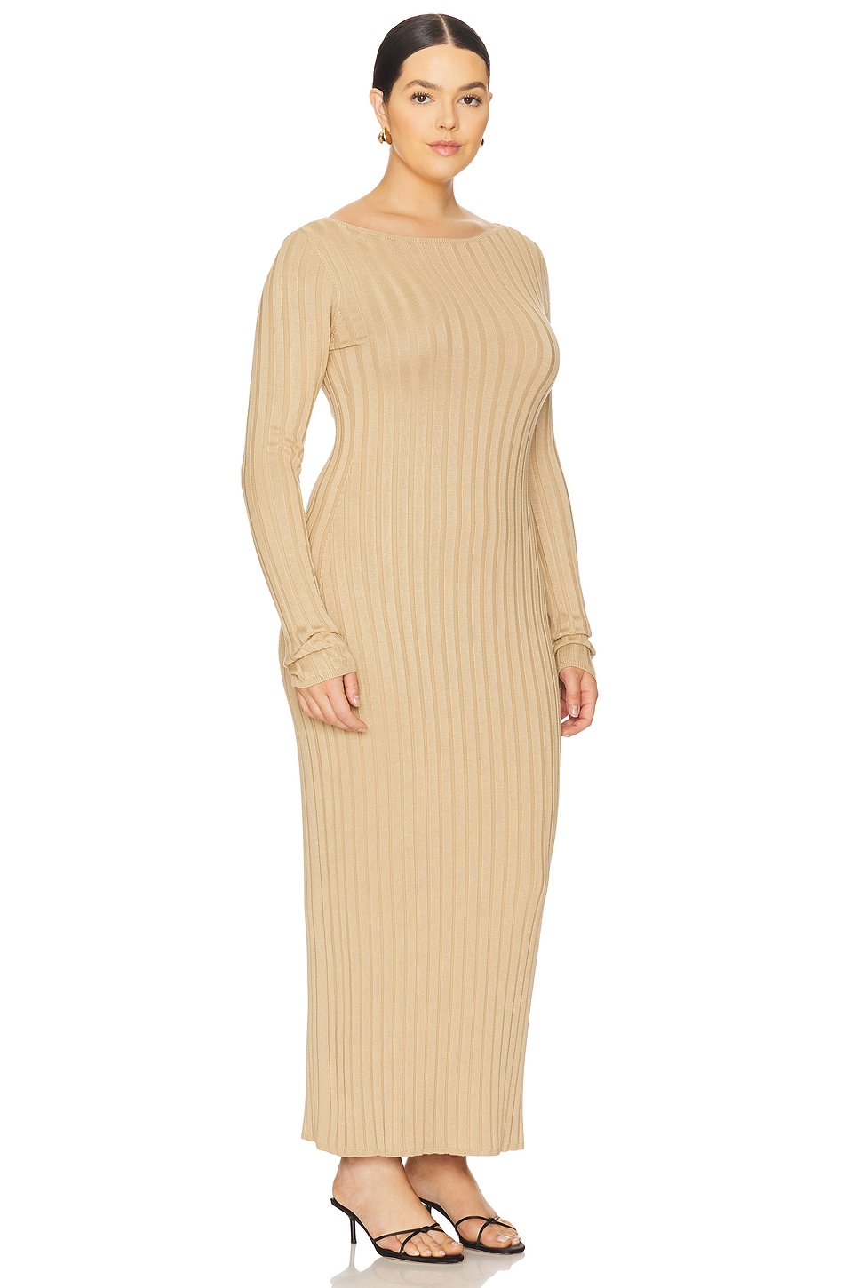 L'Academie by Marianna Kayce Midi Knit Dress thumbnail