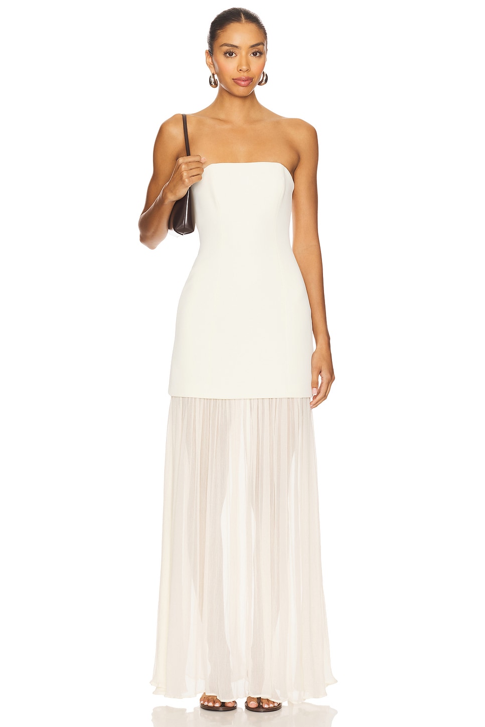 Amiens Gown in Ivory View 1 of 3