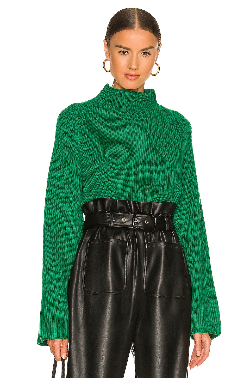 Isolde Mock Neck Sweater - Thumbnail 2