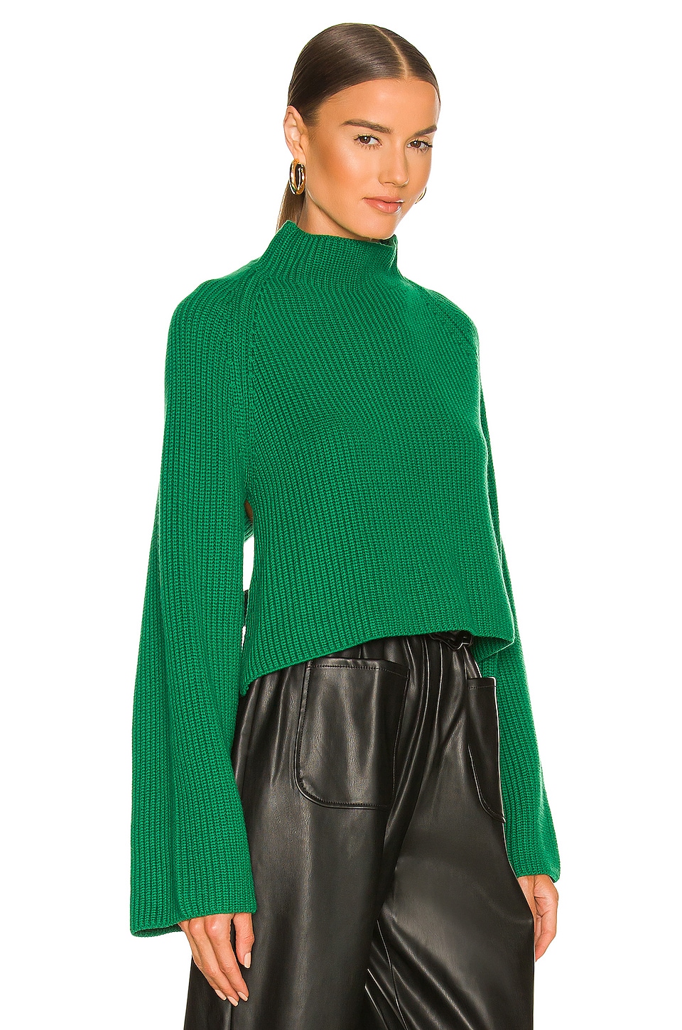 Isolde Mock Neck Sweater - Thumbnail 3
