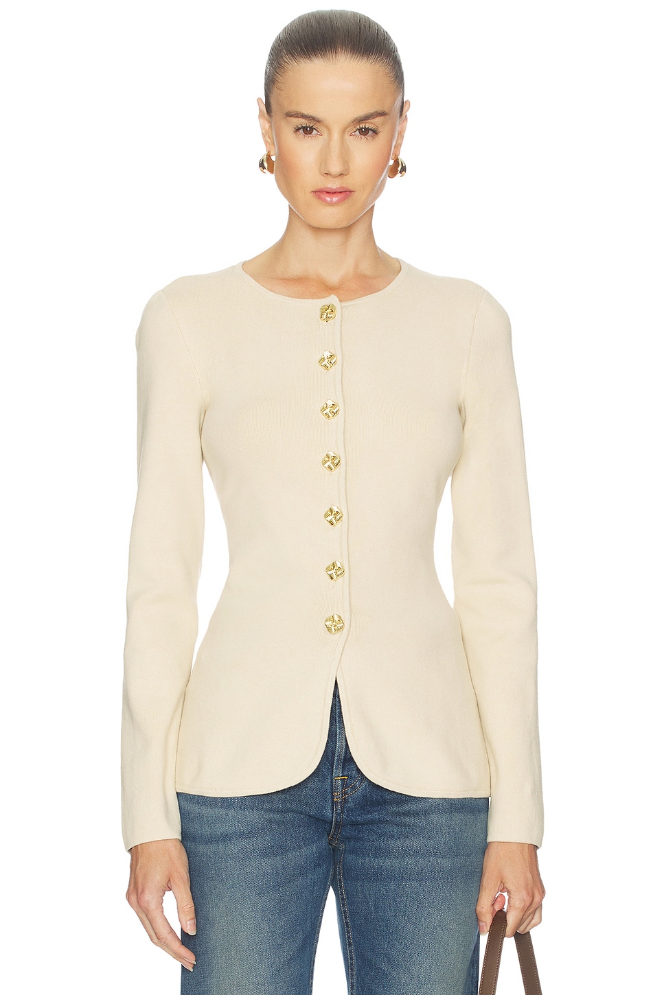 by Marianna Bronte Button Cardigan