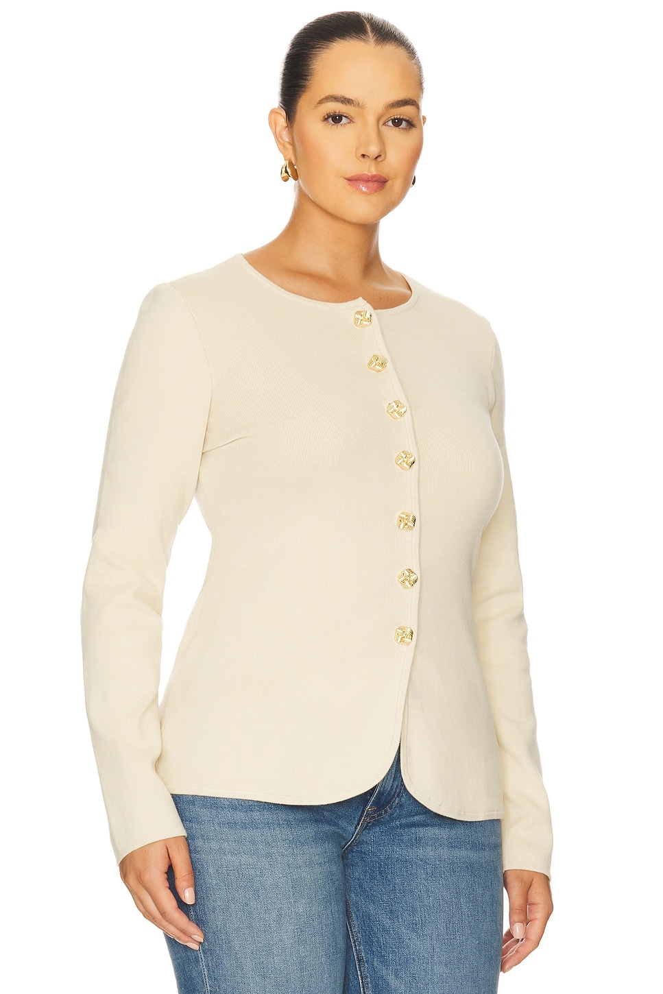 by Marianna Bronte Button Cardigan