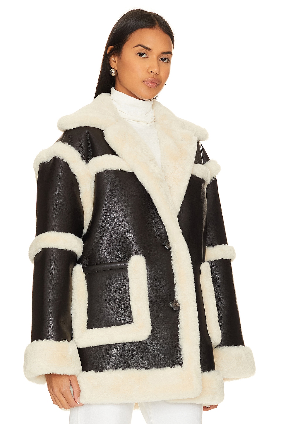 L'Academie - x Marianna Margot Sherpa Coat | Plush