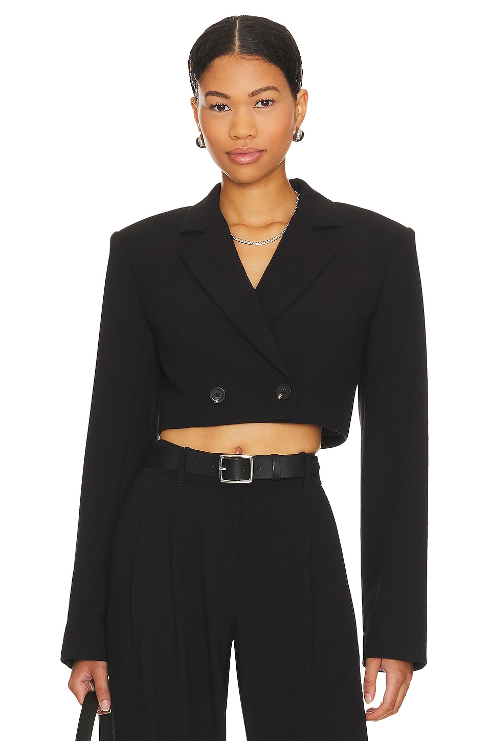 L'Academie Frida Blazer in Black