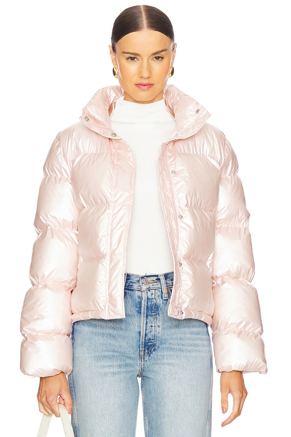 コート Saint Laurent Fuchsia eco fur padded coat SAINT LAURENT Oversized faux fur coat | NET-A-PORTER