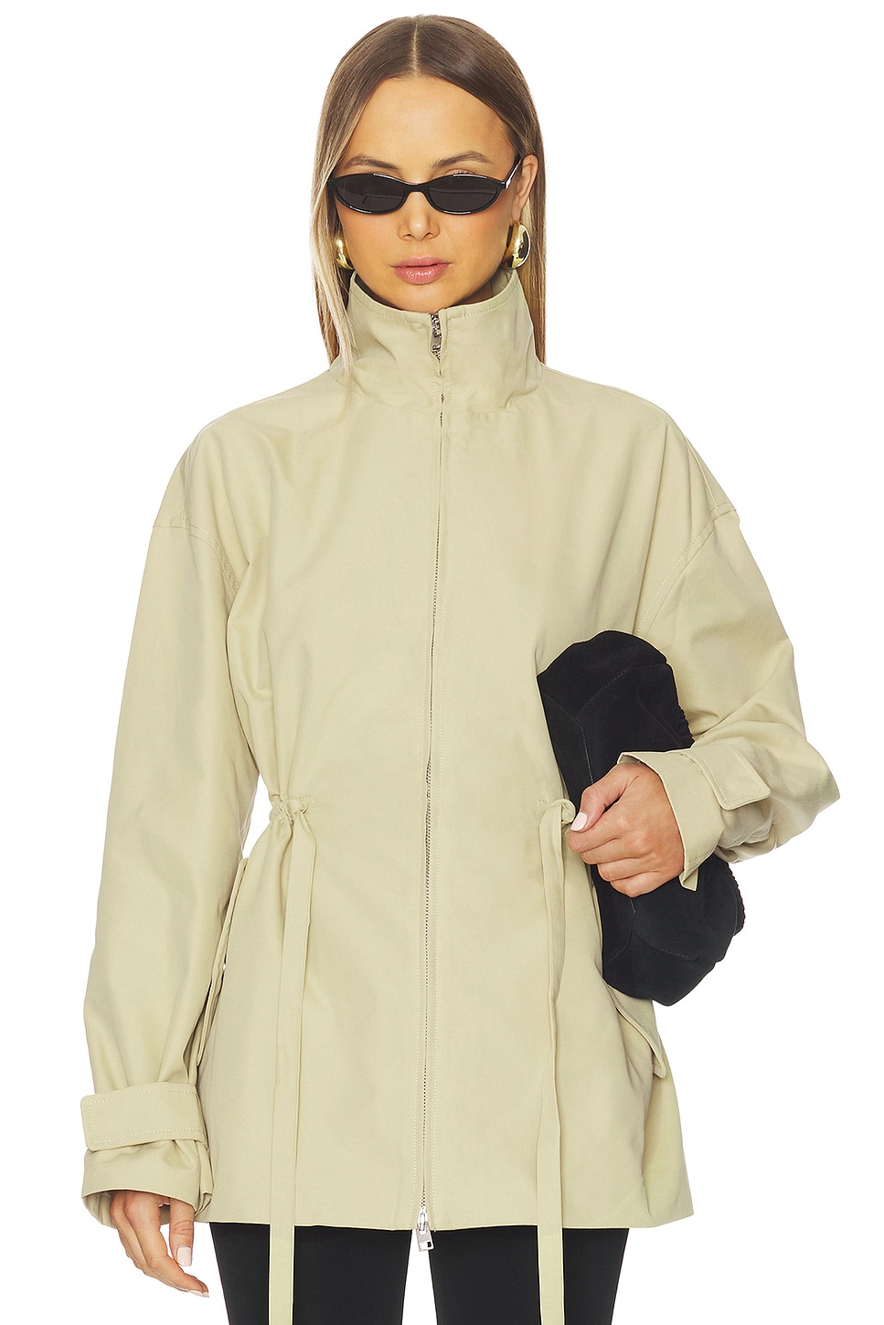 L'Academie by Marianna Miki Jacket in Khaki | REVOLVE