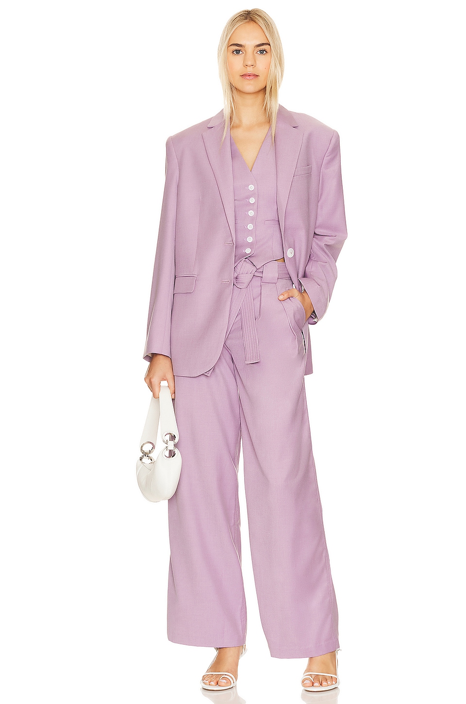 L'Academie Rylee Pant in Light Purple | REVOLVE