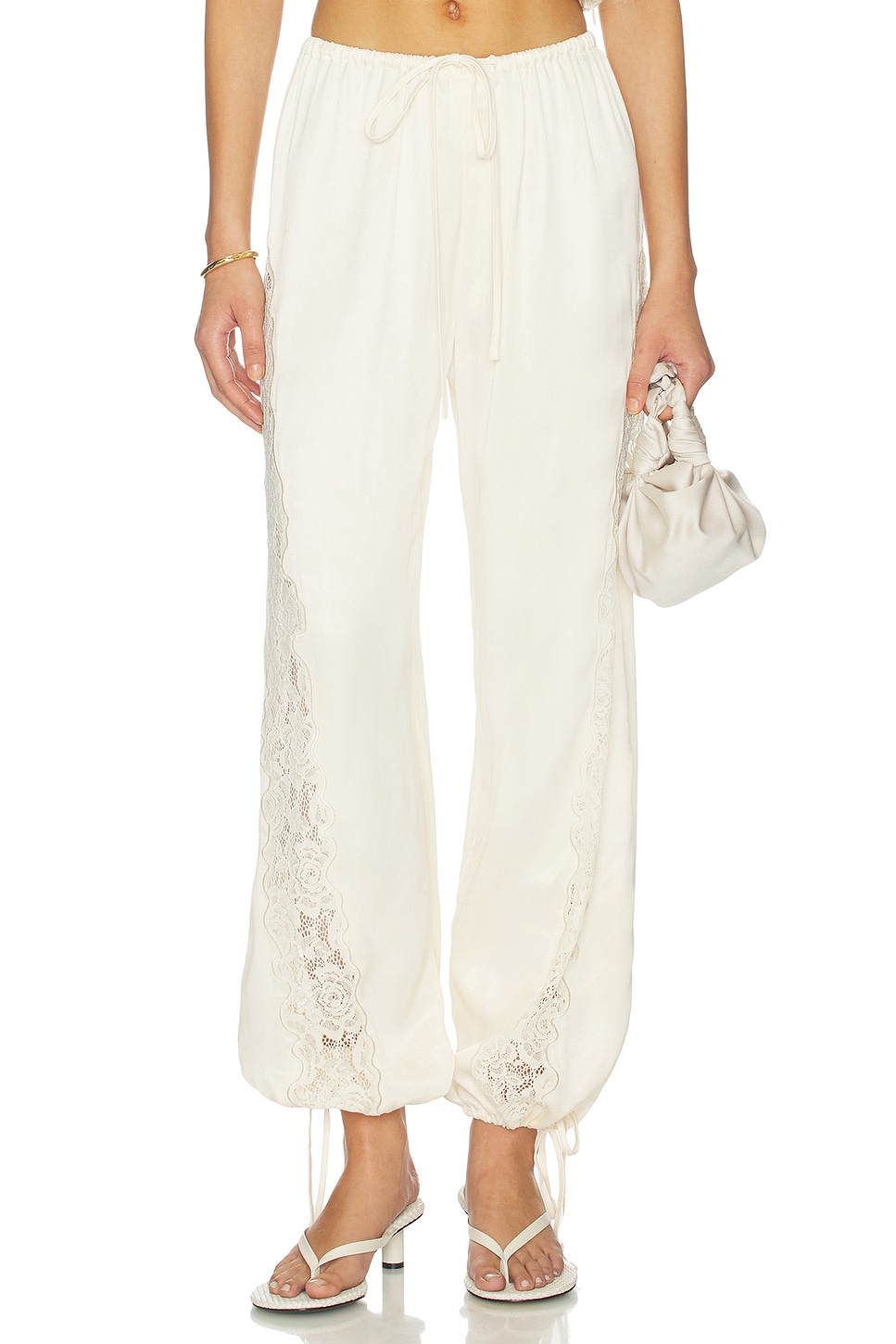 Belarus Pant in Ivory View 1 of 6