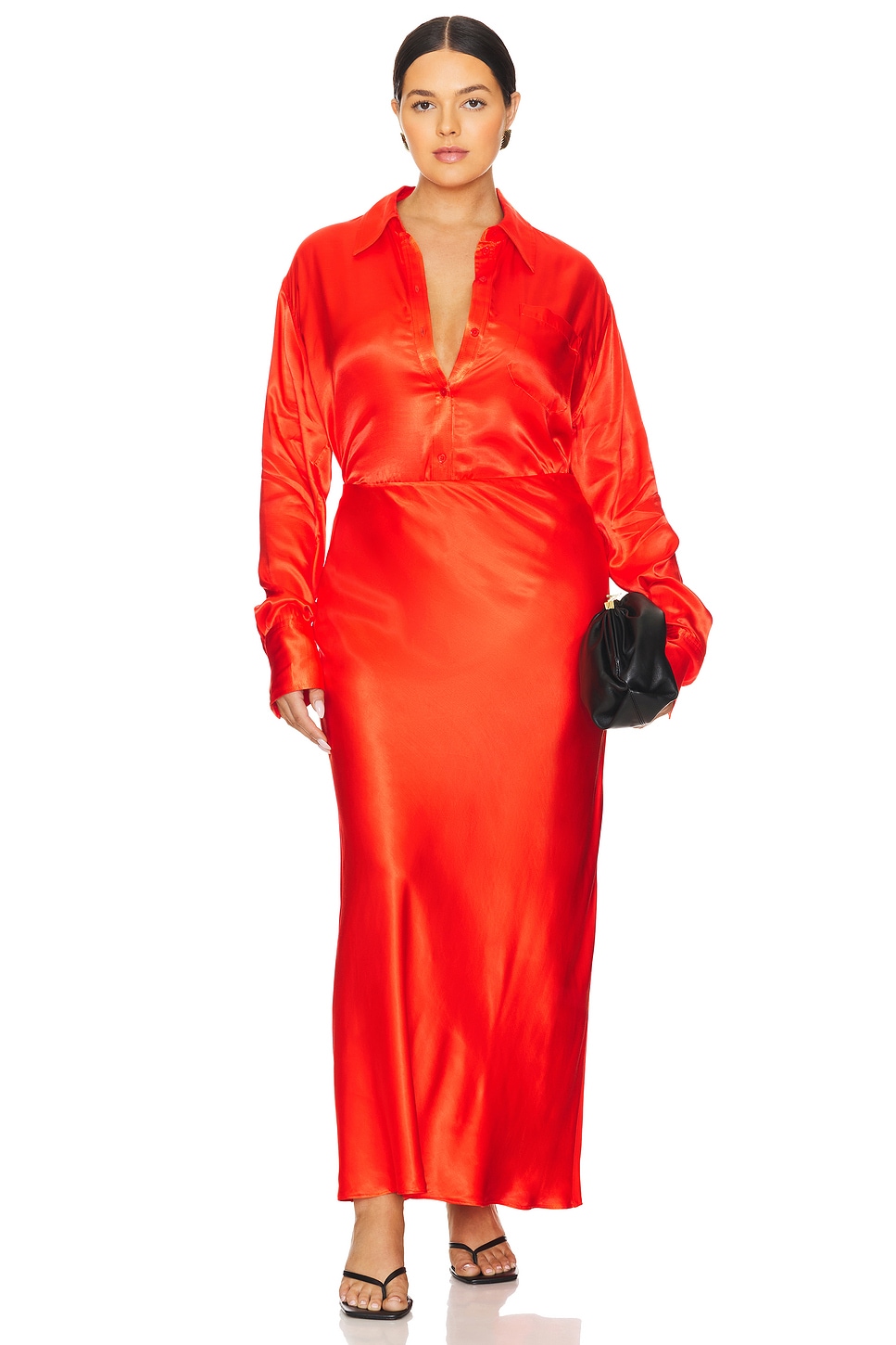 L'Academie by Marianna Noemie Midi Skirt thumbnail