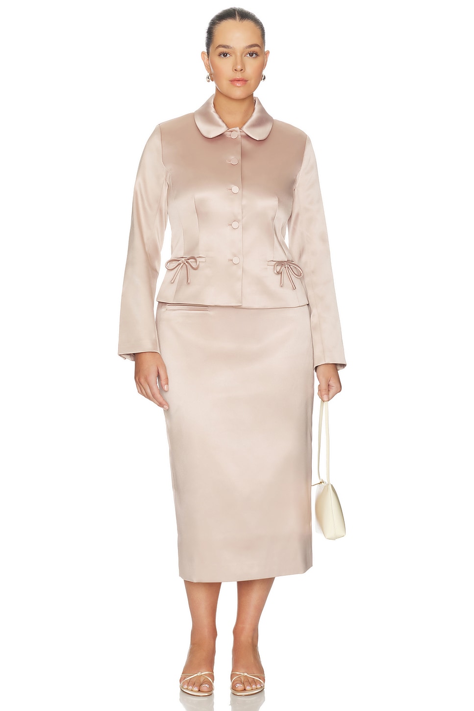 L'Academie by Marianna Yuli Midi Skirt
