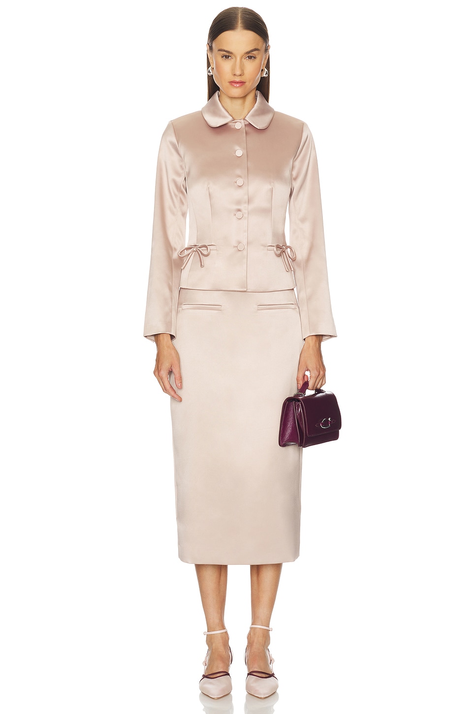 L'Academie by Marianna Yuli Midi Skirt