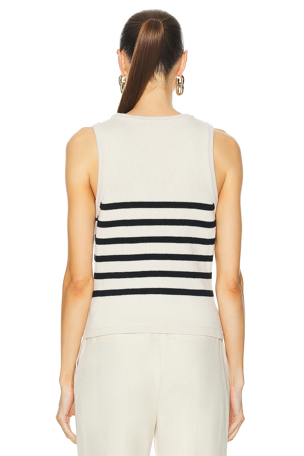 L'Academie by Marianna Calanth Striped Vest