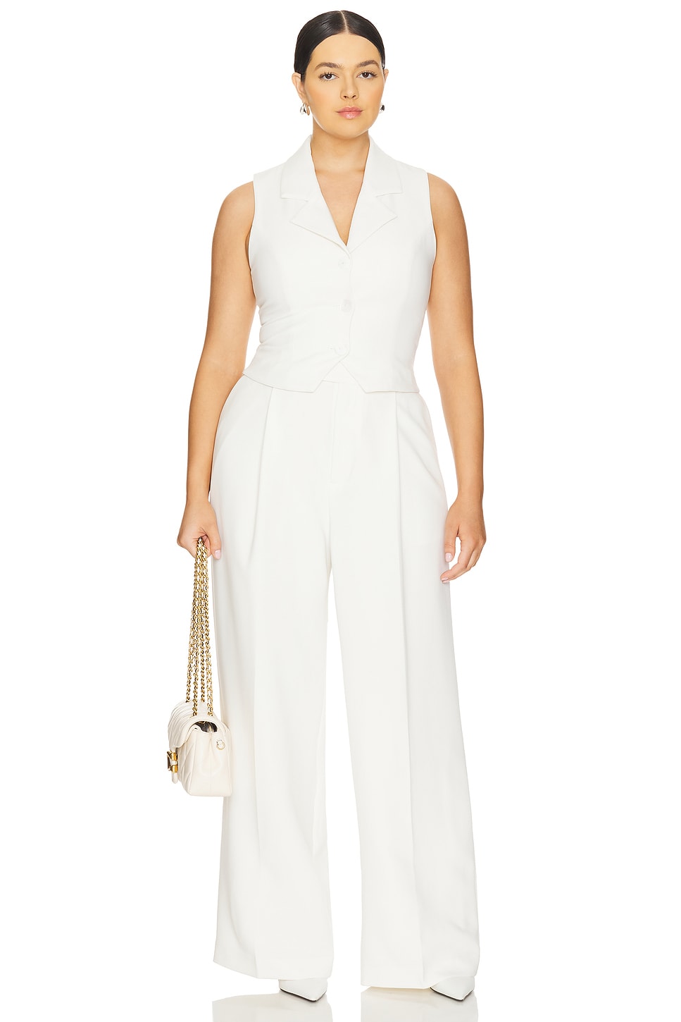 By Marianna Carinne Crepe Vest Top