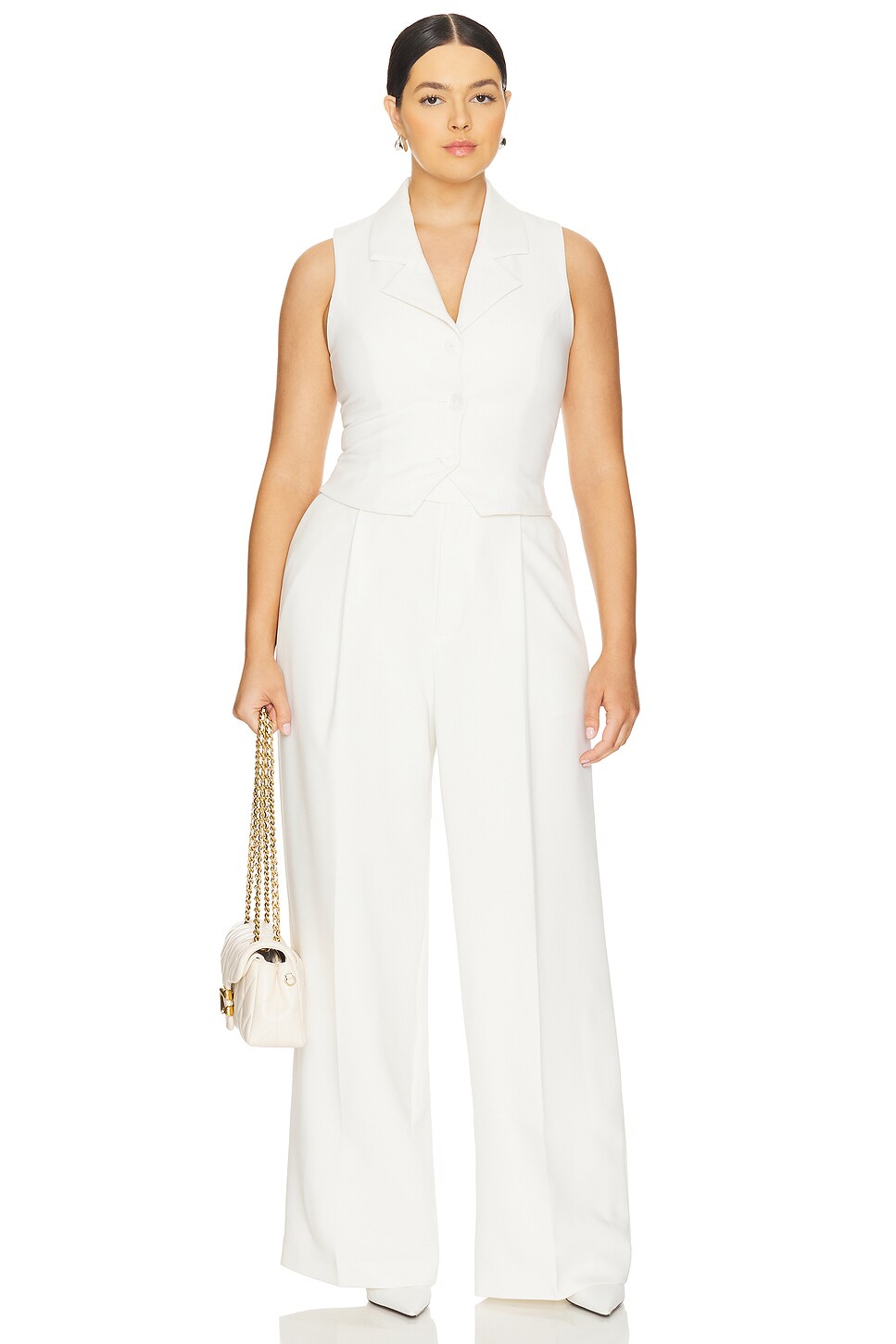 By Marianna Carinne Crepe Vest Top