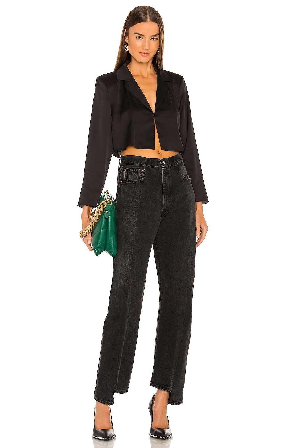 The Leona Crop Blouse