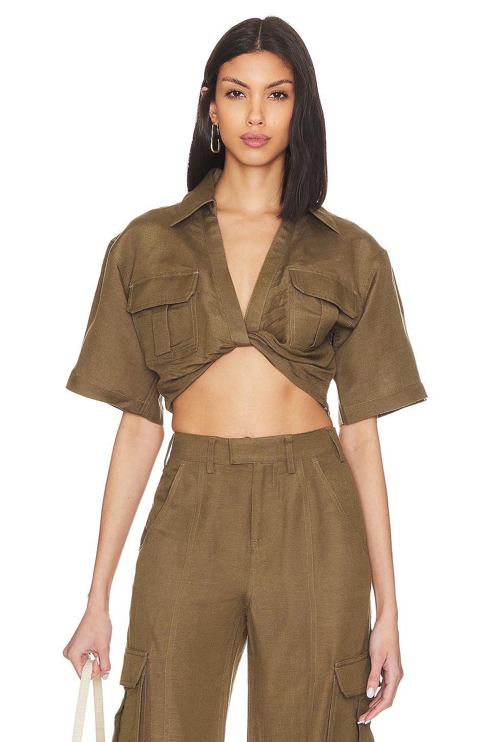 The Chrisa Crop Blouse