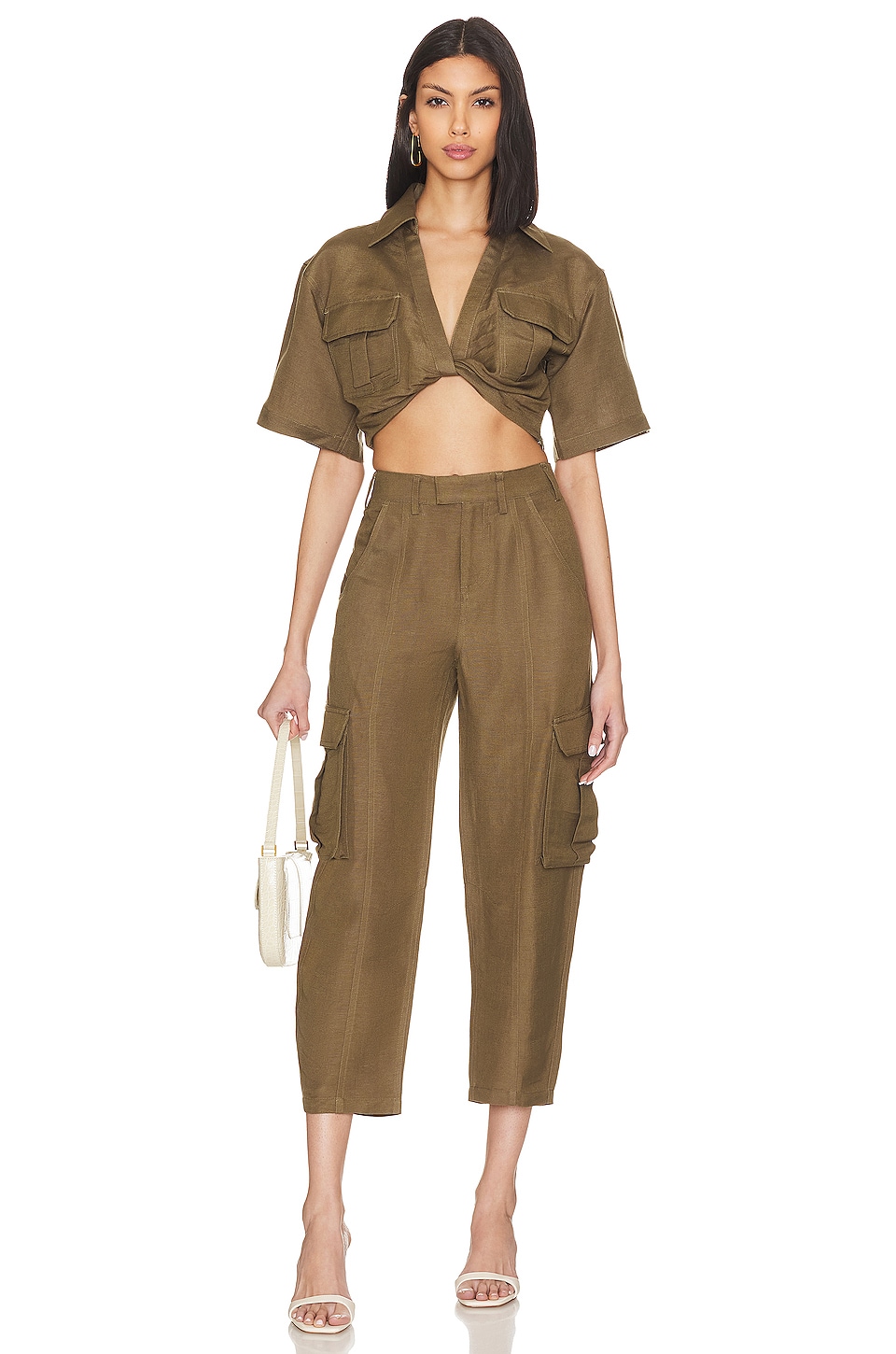 The Chrisa Crop Blouse