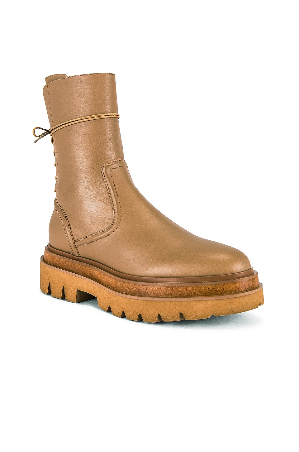 Lola Cruz Berg Bootie in Camel