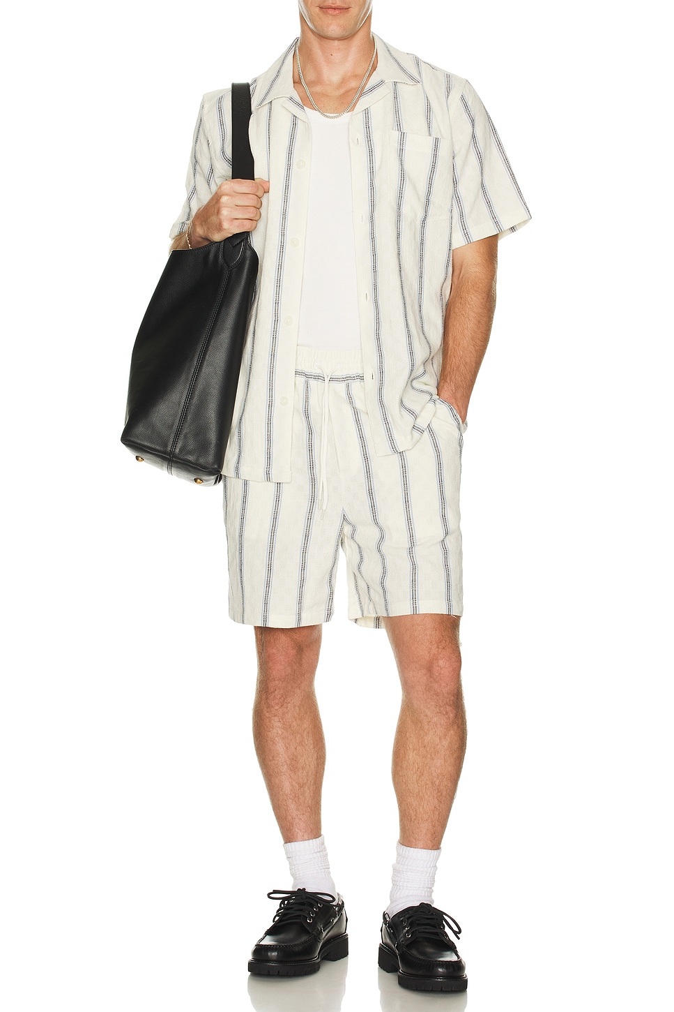 Harry Check Dobby Shorts - Thumbnail 5